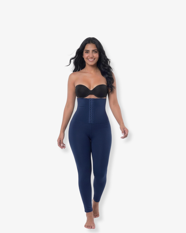 Instant Belly & Leg Control Leggings with Hooks – High Compression