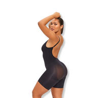 PowerSculpt Low-Back Shorts Bodysuit