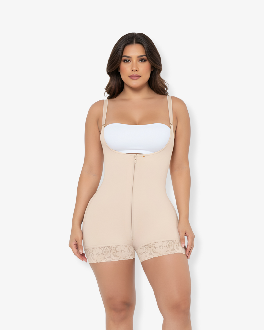 Mid Zip Shapewear