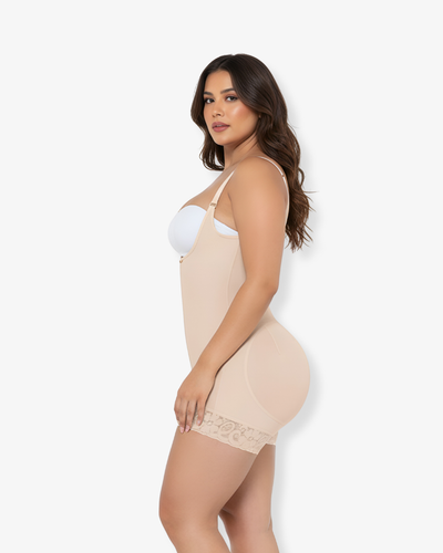 Mid Zip Shapewear