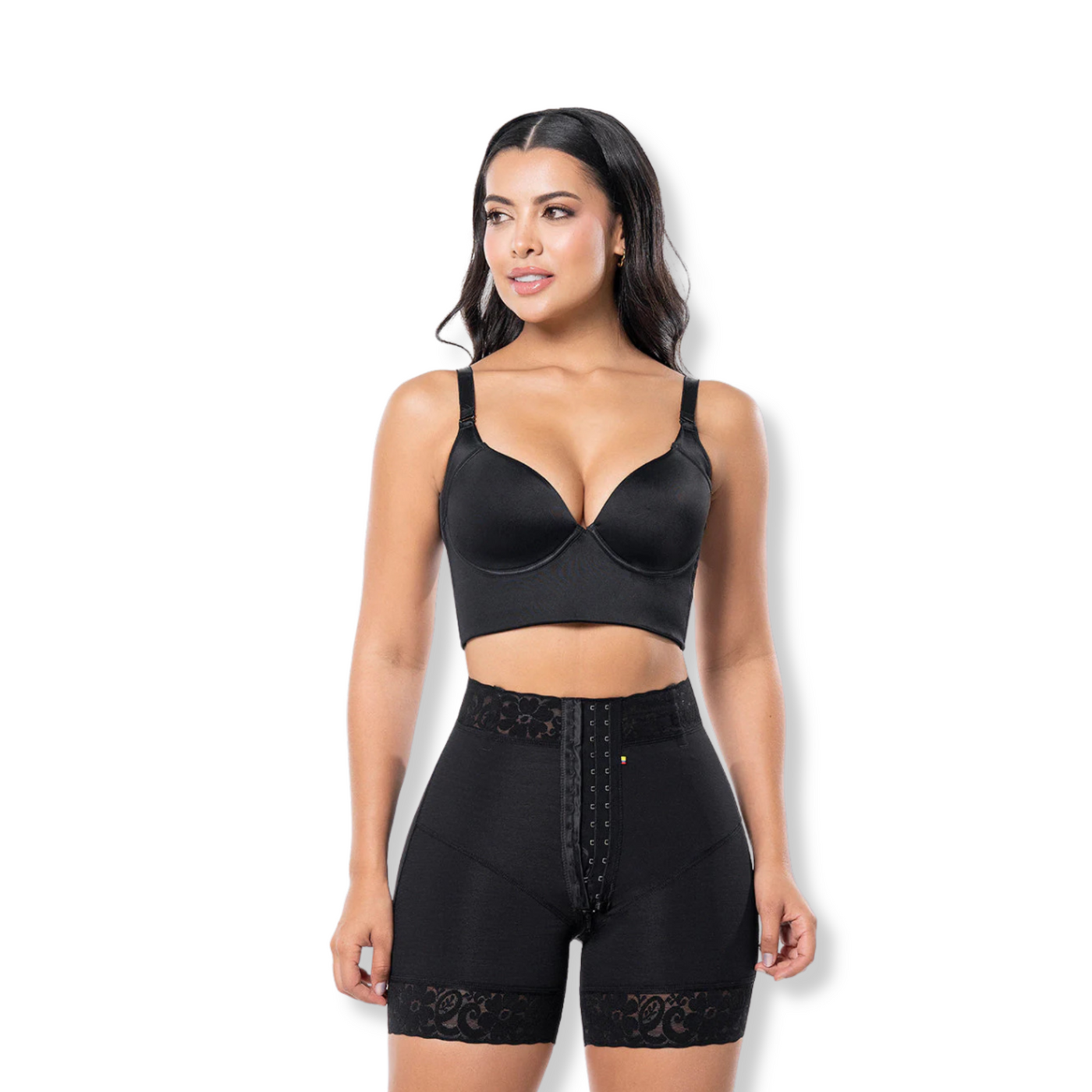 Mid Waist Sculpting Hooks Short