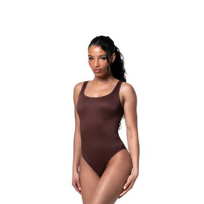 SnatchFit Ribbed Brief Bodysuit