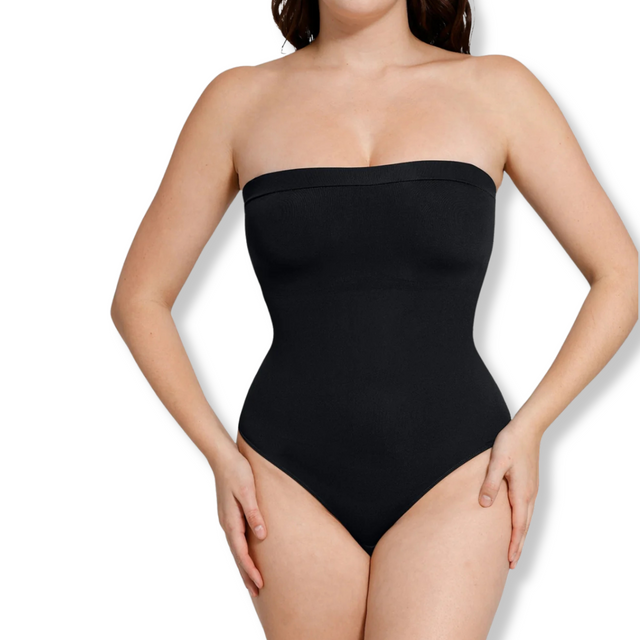 Sculpting Strapless Thong Bodysuit
