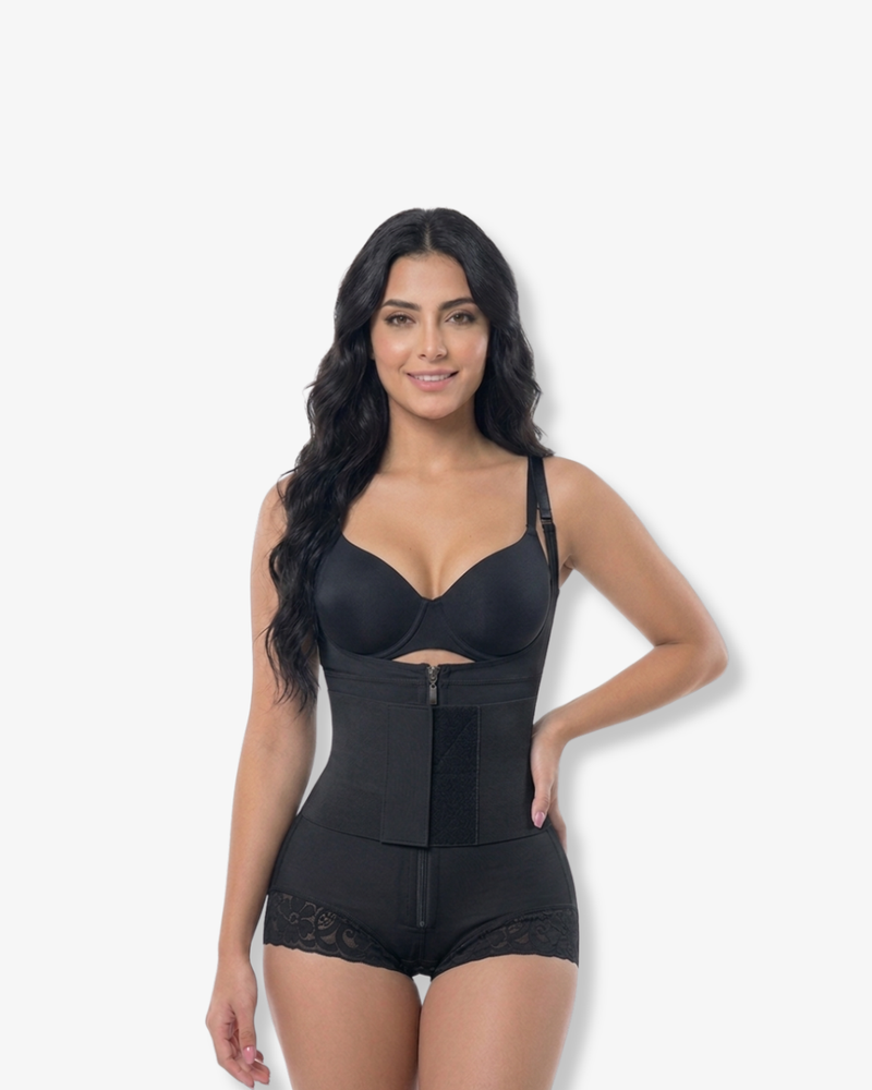 Hip & Waist Sculpting Shorts Shapewear with Compression Belt