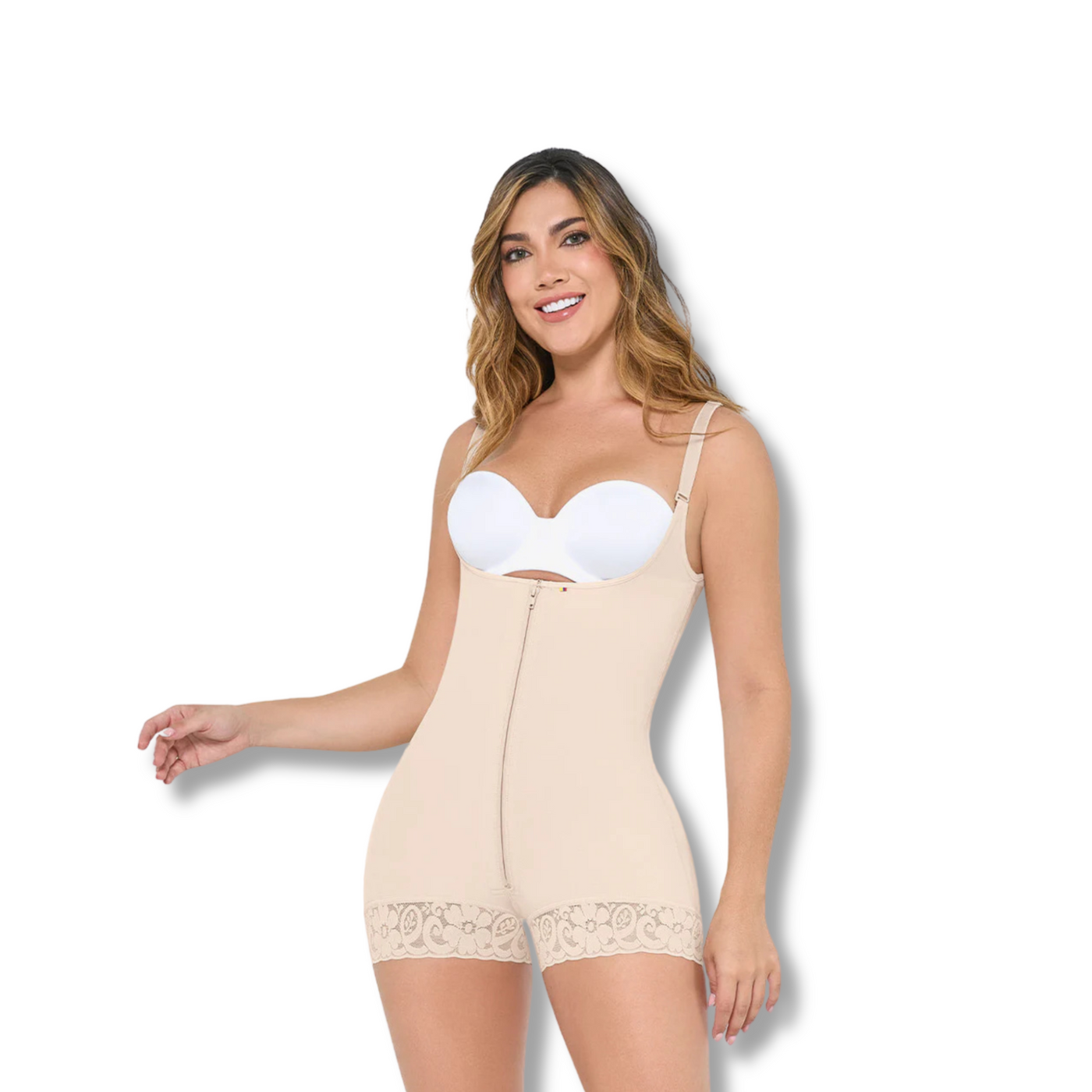 Mid Zip Shapewear