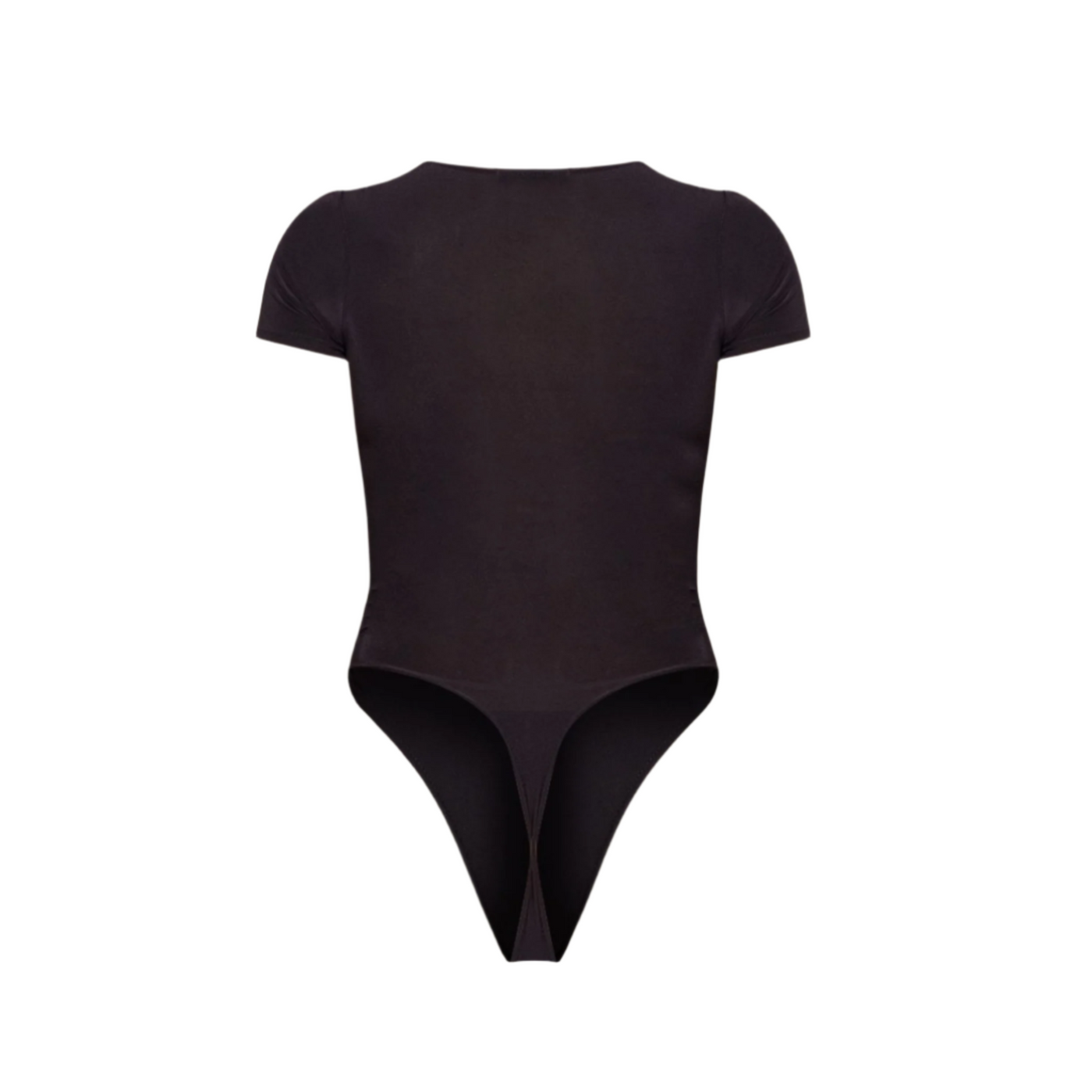 Short Sleeve Thong Bodysuit