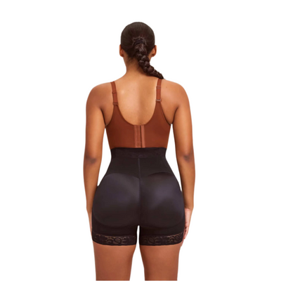 Mid Waist Sculpting Zip Short