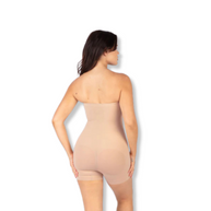 Sculpting Strapless Shorts Bodysuit