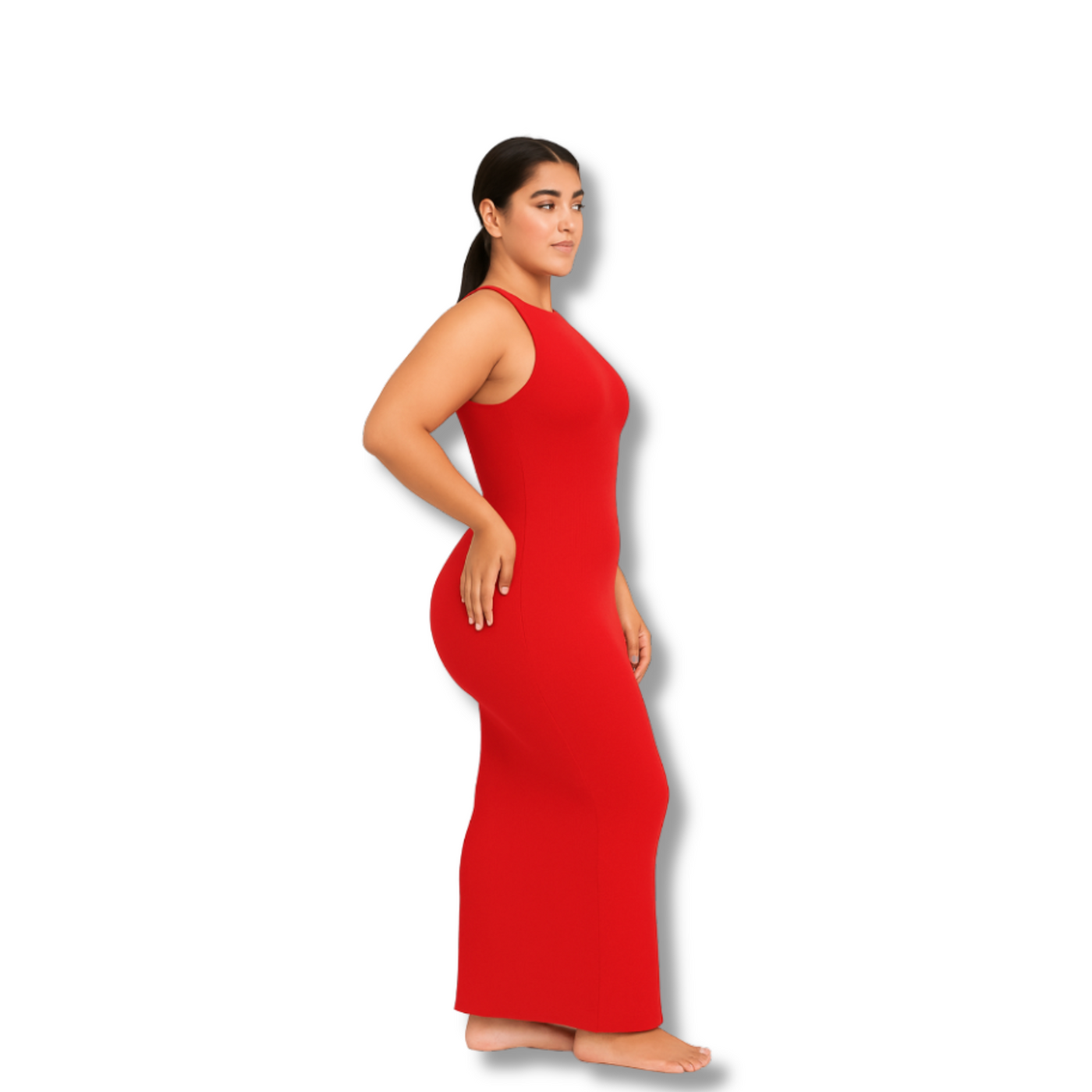 Sleeveless Shapewear Maxi Dress