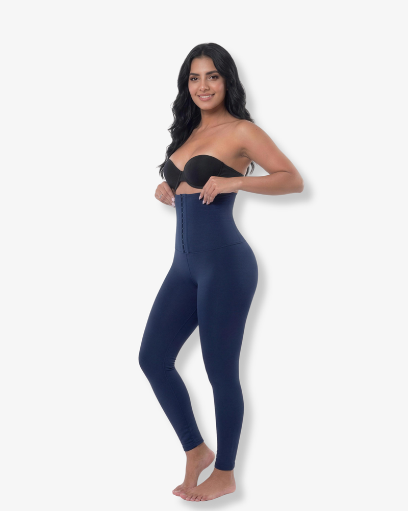 Instant Belly & Leg Control Leggings with Hooks – High Compression