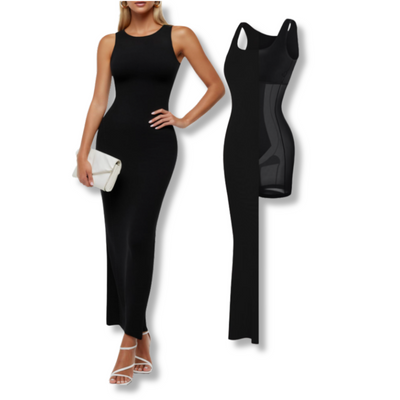 Sleeveless Shapewear Maxi Dress