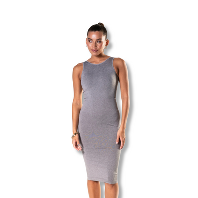 Sleeveless Shapewear Midi Dress