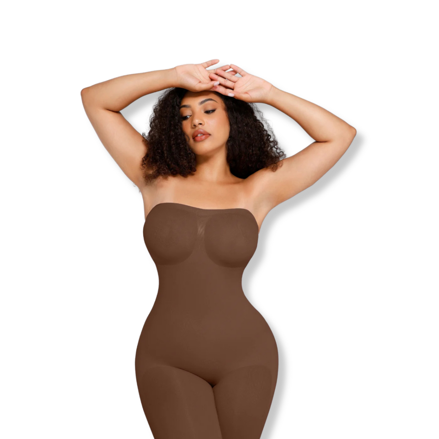 Sculpting Strapless Shorts Bodysuit
