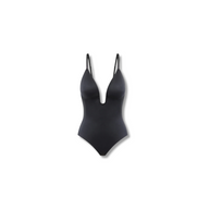 Deep V neck Bodysuit