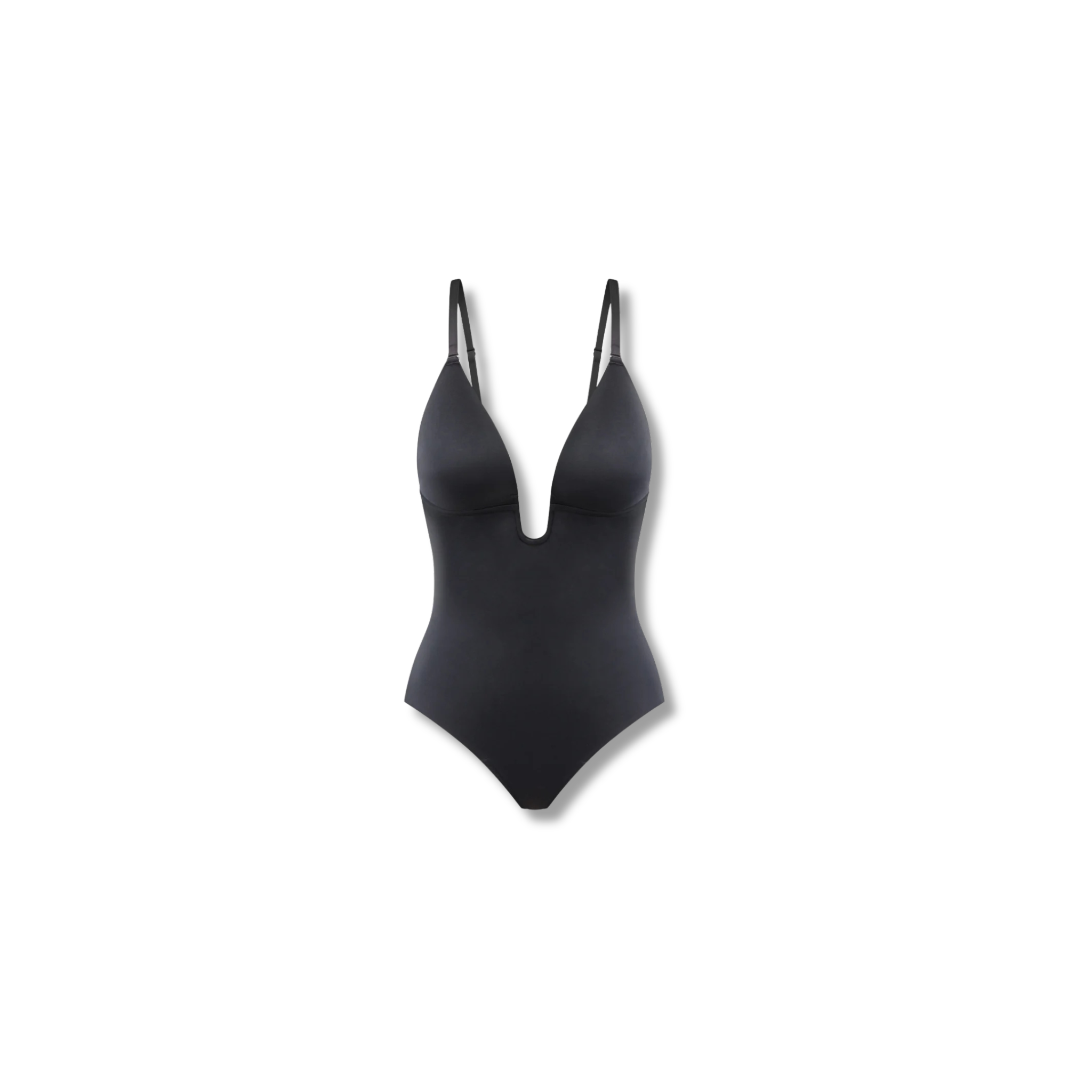 Deep V neck Bodysuit