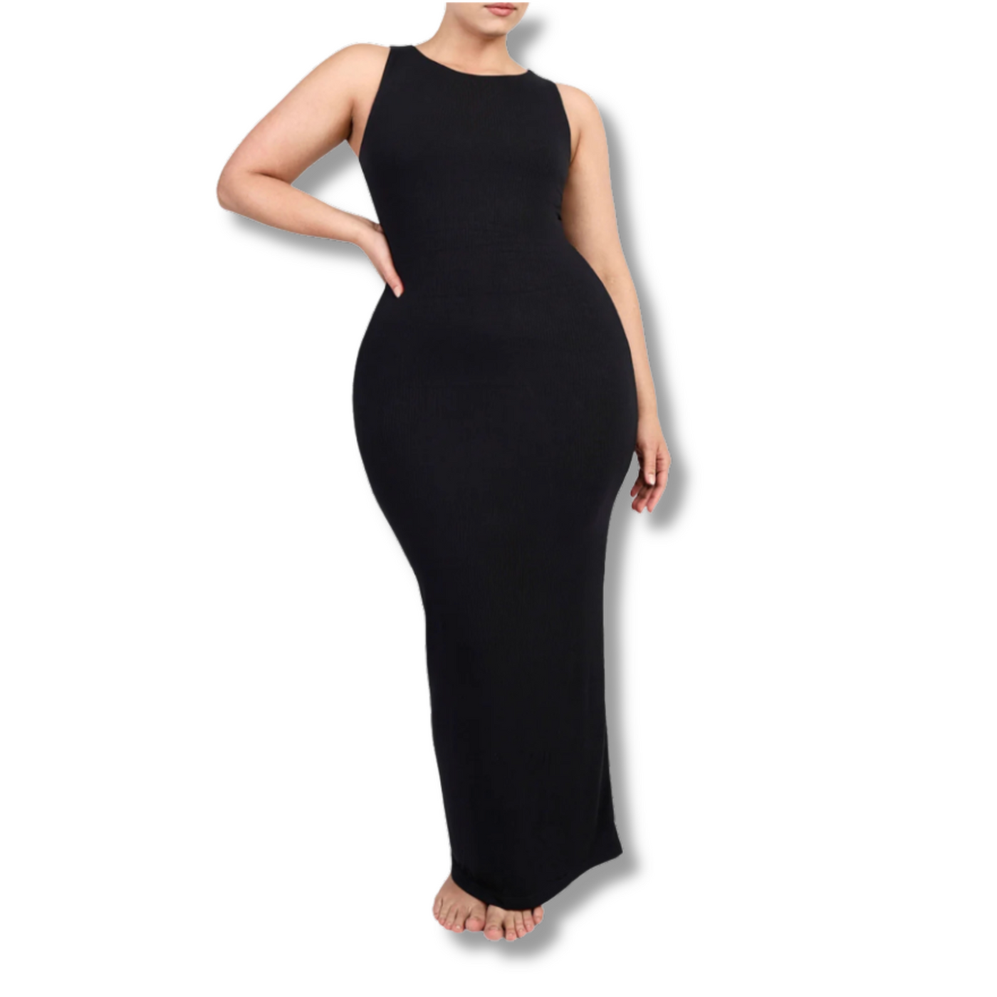 Sleeveless Shapewear Maxi Dress